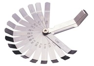 SATA FEELER GAUGE ZOZNAM 16 ZAKRNUTÝCH PLATIEB 0,05-1,00 SATA FEELER GAUGE ZOZNAM 16 ZAKRNUTÝCH PLATIEB 0,05-1,00
