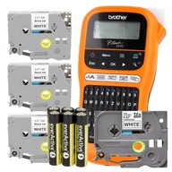Vrátane tlačiarne Brother PT-E110 + 3x TZE231 Vrátane tlačiarne Brother PT-E110 + 3x TZE231