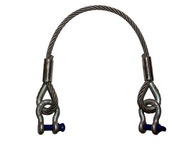 Ťažné lano s okovami - 20mm x 4m 26,4t FC Ťažné lano s okovami - 20mm x 4m 26,4t FC