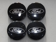 4x Emblémy pre ráfiky FORD 56 mm, čierne 4x Emblémy pre ráfiky FORD 56 mm, čierne