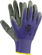 REIS RTELA modro-sivé rukavice potiahnuté latexom, veľkosť 10 REIS RTELA modro-sivé rukavice potiahnuté latexom, veľkosť 10