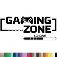 Dekoratívna nálepka na stenu vzor, GAMING ZÓNA 44x102 cm Dekoratívna nálepka na stenu vzor, GAMING ZÓNA 44x102 cm