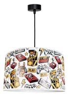 STROPNÉ ZÁVESNÉ LAMPY, LUSTRE PRE MLÁDEŽ SPIDER GAMER 1 LAMPA DO IZBY STROPNÉ ZÁVESNÉ LAMPY, LUSTRE PRE MLÁDEŽ SPIDER GAMER 1 LAMPA DO IZBY