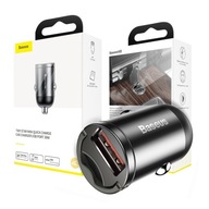 BASEUS MINI USB NABÍJAČKA DO AUTOMOBILKU, QC 3.0, 30W BASEUS MINI USB NABÍJAČKA DO AUTOMOBILKU, QC 3.0, 30W