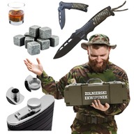 Prísahový box prémiový darček Kamene + TAKTICKÝ Nôž + Fľaša Prísahový box prémiový darček Kamene + TAKTICKÝ Nôž + Fľaša