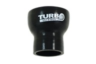 Rovná redukcia Silicone TurboWorks Black 76-89mm TUNING SPORT Rovná redukcia Silicone TurboWorks Black 76-89mm TUNING SPORT