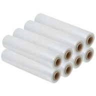 XXL stretch fólia, priehľadná, 300 m, 8 kusov XXL stretch fólia, priehľadná, 300 m, 8 kusov