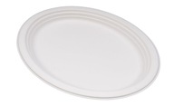 Jednorazový tanier - cukrová trstina 26cm a'50 oválny