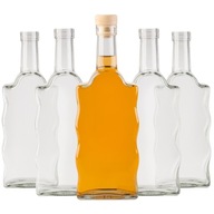 5x SKLENENÁ FĽAŠA NA LIKÉRY VÍNO BIMBERS VODKA ŠŤAVNÝ LIKÉR CIDER WAVE 500 ML 5x SKLENENÁ FĽAŠA NA LIKÉRY VÍNO BIMBERS VODKA ŠŤAVNÝ LIKÉR CIDER WAVE 500 ML