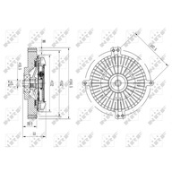 VISKOTOVÁ SPOJKA S W140 C140 SL R129 89-01 VISKOTOVÁ SPOJKA S W140 C140 SL R129 89-01