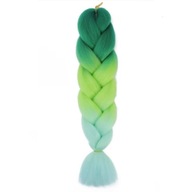 Syntetické farbené vlasy 120 cm hrubé ombre WLS40 Syntetické farbené vlasy 120 cm hrubé ombre WLS40