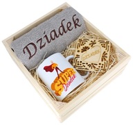 SKVELÝ DARČEK PRE DEDKA UTERÁK + KRABIČKA NA HRNKY SKVELÝ DARČEK PRE DEDKA UTERÁK + KRABIČKA NA HRNKY