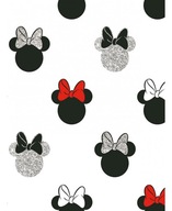 Mini tapeta MINNIE Mouse s trblietkami