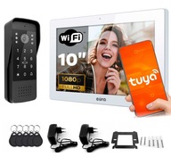 VIDEO INTERPHONE WiFi LCD 10'', čítačka kľúčenky, FHD šifrovač, pamäť aplikácií