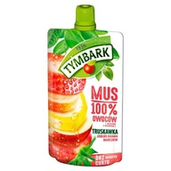 Tymbark Mousse 100% jahoda jablko banán mar. 12 ks Tymbark Mousse 100% jahoda jablko banán mar. 12 ks