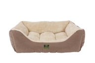 PETLOVE Pelech pre psa, hnedá a béžová, 62x53x24cm PETLOVE Pelech pre psa, hnedá a béžová, 62x53x24cm