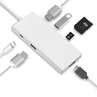HUB ADAPTÉR USB-C 3.0 HDMI 4K SD/TF PD 7v1 HUB ADAPTÉR USB-C 3.0 HDMI 4K SD/TF PD 7v1