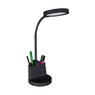 Čierna stolová lampa LED s 8W skrinkou na náradie IDEU Čierna stolová lampa LED s 8W skrinkou na náradie IDEU