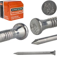 Tesárske klince 4x60 mm 250 ks pre krúžkové spojky Simpson CNA Tesárske klince 4x60 mm 250 ks pre krúžkové spojky Simpson CNA