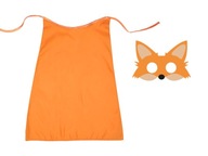 LÍŠKOVÝ OUTFIT ORANŽOVÁ FOX CAPEL 55cm 2 ks