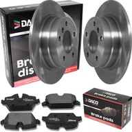 Kotúče a platničky DACO BMW 1 E81 / 1 E87 04- ZADNÉ