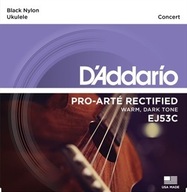 Koncertné struny na ukulele DADDARIO EJ53C