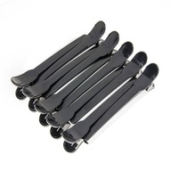 10x kadernícka spona spona Black Classic Crocodile Clip 10x kadernícka spona spona Black Classic Crocodile Clip