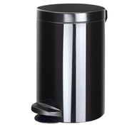 Pedálový kôš 12 l oceľový čierny Pedálový kôš 12 l oceľový čierny