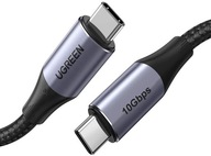 UGREEN KÁBEL USB-C 3.1 GEN. 2 4K 60 Hz 10 GB/S PD 3.1 100 W BRAID 1M