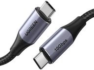 UGREEN KÁBEL USB-C 3.1 GEN. 2 4K 60 Hz 10 GB/S PD 3.1 100 W BRAID 1M UGREEN KÁBEL USB-C 3.1 GEN. 2 4K 60 Hz 10 GB/S PD 3.1 100 W BRAID 1M