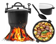 Smaltovaný liatinový kotlík 8L + LYŽIČKA ZDARMA Smaltovaný liatinový kotlík 8L + LYŽIČKA ZDARMA