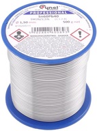Spájkovací cín s tavidlom SW26, Cynel, 1,5 mm, 500 g, TIN 1,5/500 Spájkovací cín s tavidlom SW26, Cynel, 1,5 mm, 500 g, TIN 1,5/500