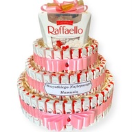 Tortová súprava Kinder Raffaello ku Dňu matiek narodeniny Tortová súprava Kinder Raffaello ku Dňu matiek narodeniny
