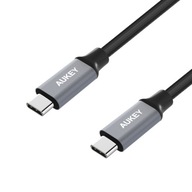 AUKEY CB-CD6 nylon USB C - USB C kábel 2m AUKEY CB-CD6 nylon USB C - USB C kábel 2m