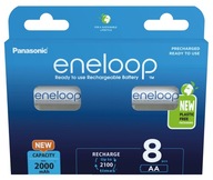 8X PANASONIC ENELOOP R6 AA 8BL JAPONSKÉ BATÉRIE 8X PANASONIC ENELOOP R6 AA 8BL JAPONSKÉ BATÉRIE