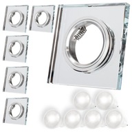 6x LED STROPNÁ LAMPA + HALOGÉN GU10