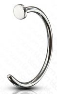 NOSOVÁ OBRUČKA TYTAN G23 0,8/8 mm NOSOVÁ OBRUČKA TYTAN G23 0,8/8 mm