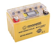 Moretti AGM Gel MTX9-BS batéria s indikátorom Moretti AGM Gel MTX9-BS batéria s indikátorom