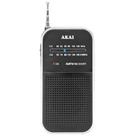 AKAI APR-350 AM FM VRECKOVÉ RÁDIO ANALÓGOVÉ MONO ČIERNA AKAI APR-350 AM FM VRECKOVÉ RÁDIO ANALÓGOVÉ MONO ČIERNA
