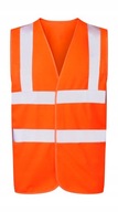 Univerzálna oranžová reflexná vesta XL