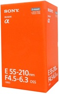 Objektív Sony SEL55210 E 55-210 mm f/4,5-6,3 OSS