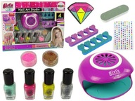 Lak na nechty Lamp Diamonds Glitter Set Lak na nechty Lamp Diamonds Glitter Set