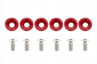 Ozdobné skrutky M8x1,25 15mm JDM Red Ozdobné skrutky M8x1,25 15mm JDM Red