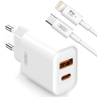 RÝCHLA SIEŤOVÁ NABÍJAČKA USB-C 20W QC PD + KÁBEL USB-C pre IPHONE RÝCHLA SIEŤOVÁ NABÍJAČKA USB-C 20W QC PD + KÁBEL USB-C pre IPHONE