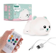 NENO Kitty silikónová nočná lampa pre deti NENO Kitty silikónová nočná lampa pre deti
