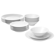 IKEA 365+ Jedálenský set, 18 ks, biela IKEA 365+ Jedálenský set, 18 ks, biela
