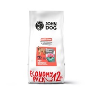 JOHN DOG DOSPELÝ VEĽKÝ PSI BRAVČOVÉ HOVÄDZIE 12KG