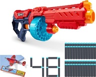 X-Shot Excel Turbo Red Blaster Minigum Launcher + penový klzák!