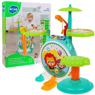 Farebné interaktívne detské bubny, taburetka pre trojročné deti 3130