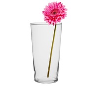 Sklenená váza na kvety Rose 29 cm vysoká fľaša